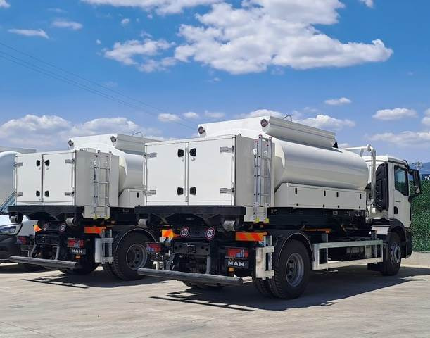 MAN TGM18.250 - Tartályos teherautó: 3 kép. MAN TGM18.250 - Tartályos teherautó: 3 kép.