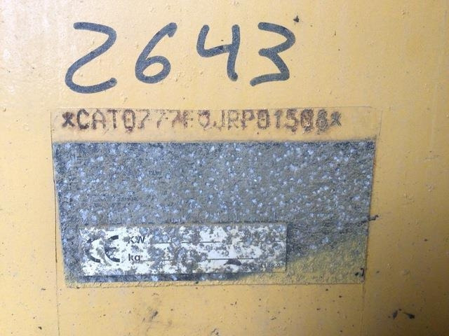 CAT 777F - Bánya teherautó: 5 kép. CAT 777F - Bánya teherautó: 5 kép.