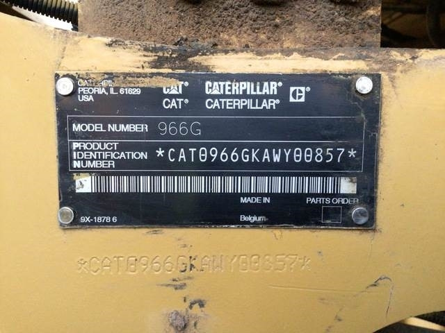 CAT 966G - Gumikerekes homlokrakodó: 5 kép. CAT 966G - Gumikerekes homlokrakodó: 5 kép.