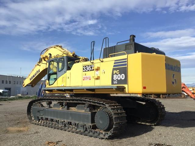 Komatsu PC800LC-8 - Lánctalpas kotró: 2 kép. Komatsu PC800LC-8 - Lánctalpas kotró: 2 kép.