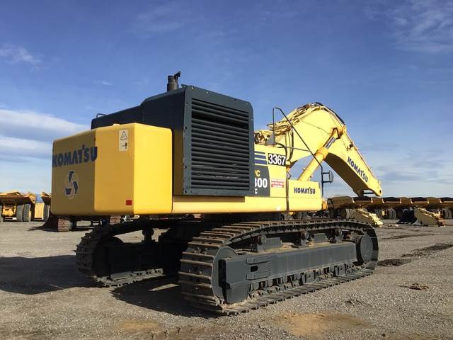Komatsu PC800LC-8 - Lánctalpas kotró: 3 kép. Komatsu PC800LC-8 - Lánctalpas kotró: 3 kép.