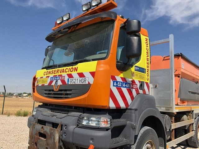 Hóeltakarító gép Renault Kerax 430DXI: 10 kép.