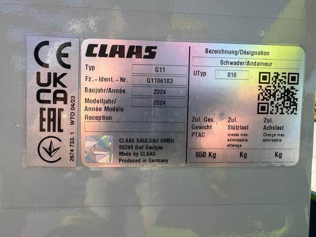 CLAAS Liner 420 - Szénaforgató: 2 kép. CLAAS Liner 420 - Szénaforgató: 2 kép.