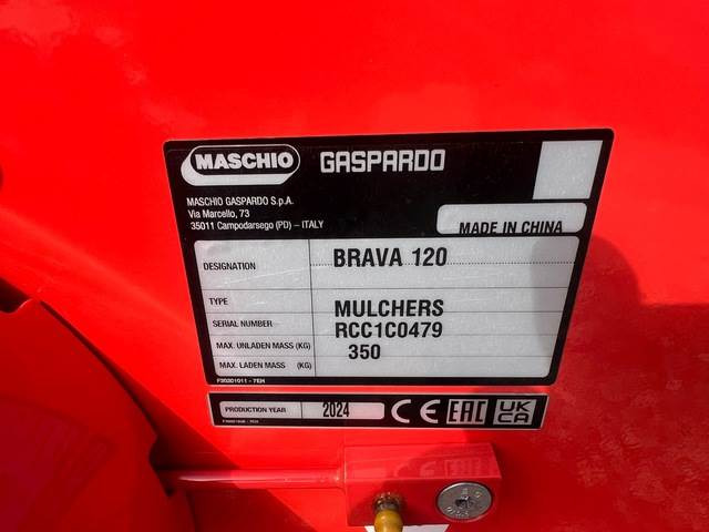 Maschio Gaspardo Brava 120 3P Fix - Szárzúzó: 5 kép. Maschio Gaspardo Brava 120 3P Fix - Szárzúzó: 5 kép.