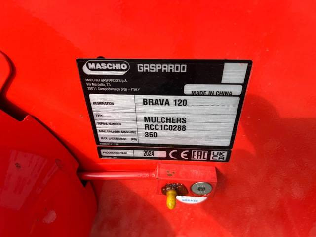 Maschio Gaspardo Brava 120 3P Fix - Szárzúzó: 5 kép. Maschio Gaspardo Brava 120 3P Fix - Szárzúzó: 5 kép.