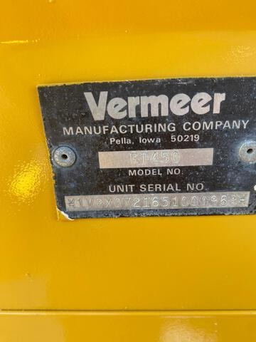 Vermeer RT450 - Árokásó: 5 kép. Vermeer RT450 - Árokásó: 5 kép.