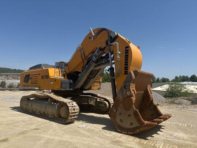 Liebherr R976 HD - Lánctalpas kotró: 4 kép. Liebherr R976 HD - Lánctalpas kotró: 4 kép.