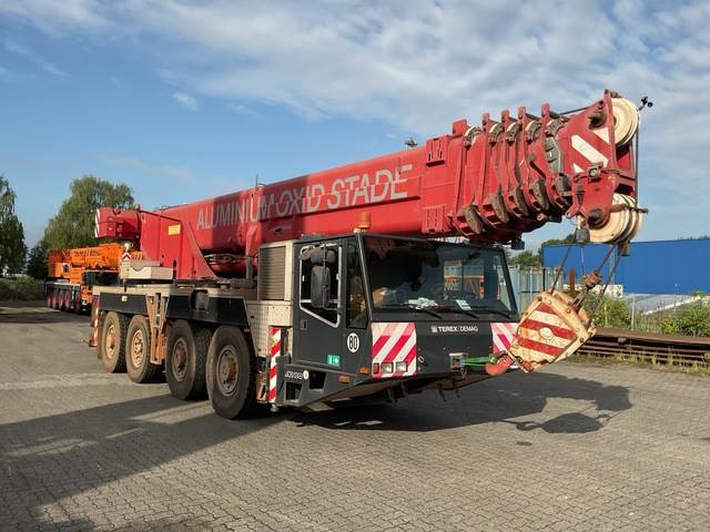 Terex Demag AC80-1 - Terepjáró autódaru: 4 kép. Terex Demag AC80-1 - Terepjáró autódaru: 4 kép.