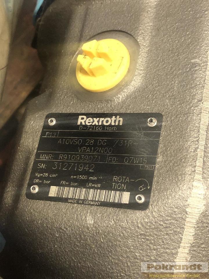 Rexroth A10VSO100DRG 31R + A10VSO28DG 31R Bosch A10VSO100DRG 31 R VPA12K25 + A10VSO28DG 31R VPA12N00 - Hidraulikus szivattyú: 3 kép. Rexroth A10VSO100DRG 31R + A10VSO28DG 31R Bosch A10VSO100DRG 31 R VPA12K25 + A10VSO28DG 31R VPA12N00 - Hidraulikus szivattyú: 3 kép.