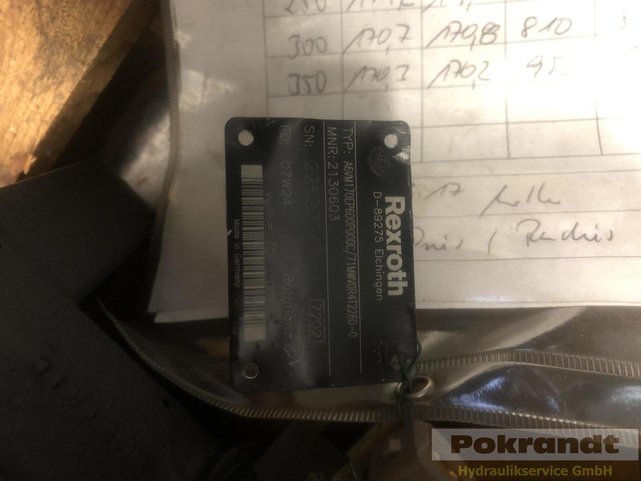 Rexroth A6VM170EP600P000C 71 - Hidraulikus motor: 2 kép. Rexroth A6VM170EP600P000C 71 - Hidraulikus motor: 2 kép.