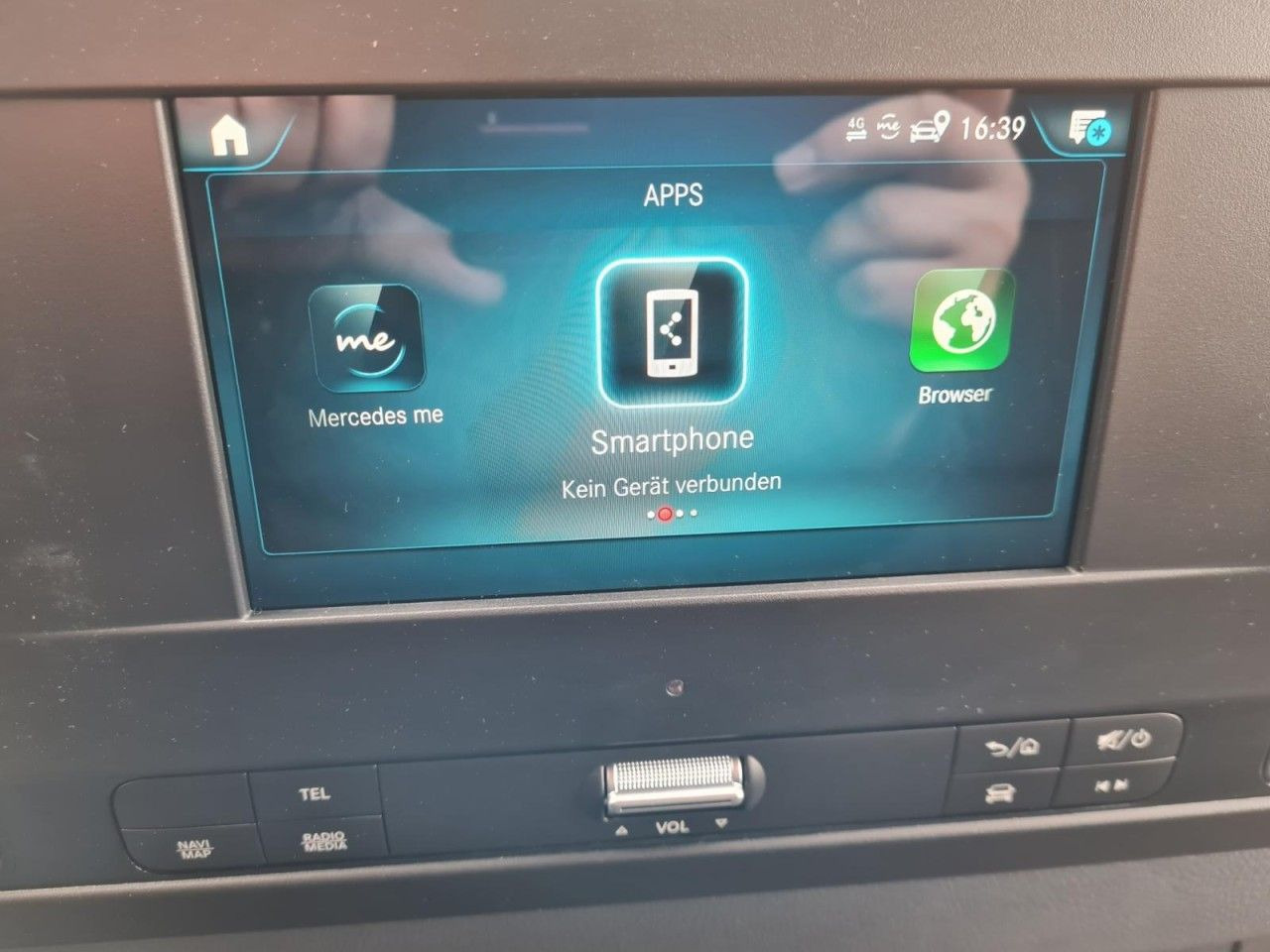 Dobozos kisteherautó Mercedes-Benz Sprinter 315 Koffer lang MBux KLIMA NAVI TEMPOMA: 14 kép.