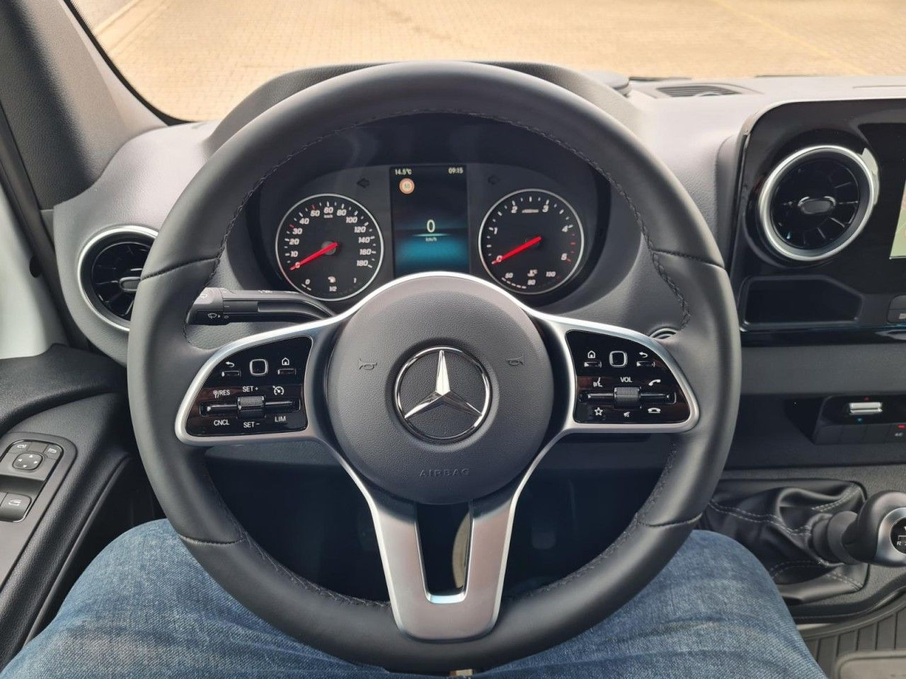 Billenőplatós kisteherautó Mercedes-Benz Sprinter 317 CDI 3 Seiten kipper RWD AHK LED NAV: 11 kép.