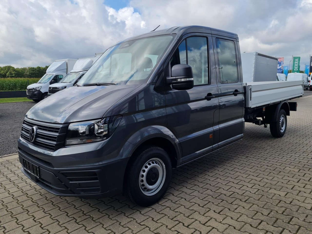 Volkswagen Crafter 35 Doka 7-Sitze MAXI L4 KLIMA TEMPOMAT - Platós kisteherautó, Duplakabinos kisteherautó: 3 kép. Volkswagen Crafter 35 Doka 7-Sitze MAXI L4 KLIMA TEMPOMAT - Platós kisteherautó, Duplakabinos kisteherautó: 3 kép.