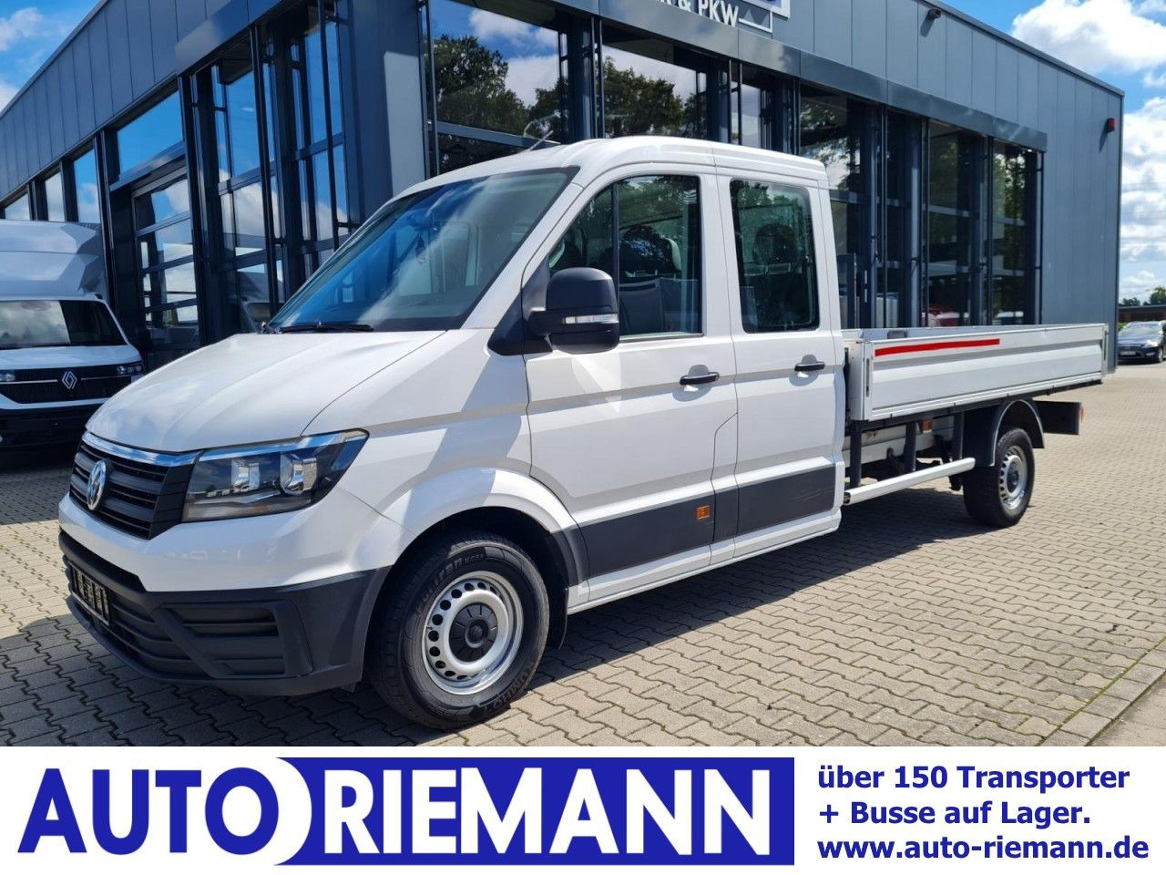 Volkswagen Crafter 35 Doka lang RWD AHK - 3.5to KLIMA TEMPO - Platós kisteherautó, Duplakabinos kisteherautó: 1 kép. Volkswagen Crafter 35 Doka lang RWD AHK - 3.5to KLIMA TEMPO - Platós kisteherautó, Duplakabinos kisteherautó: 1 kép.