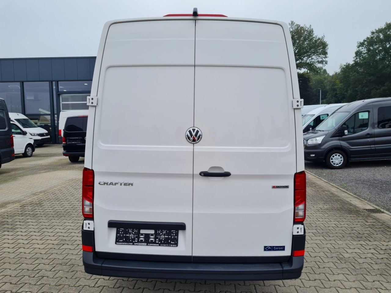 Furgon, Duplakabinos kisteherautó Volkswagen Crafter 35 Kasten Plus 4MOTION Doka Mixto L4H3: 19 kép.