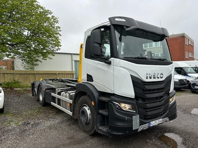Iveco X-WAY AD280X46Y/PS ON Palfinger PH T20 SLD5 3... - Horgos rakodó teherautó: 1 kép. Iveco X-WAY AD280X46Y/PS ON Palfinger PH T20 SLD5 3... - Horgos rakodó teherautó: 1 kép.