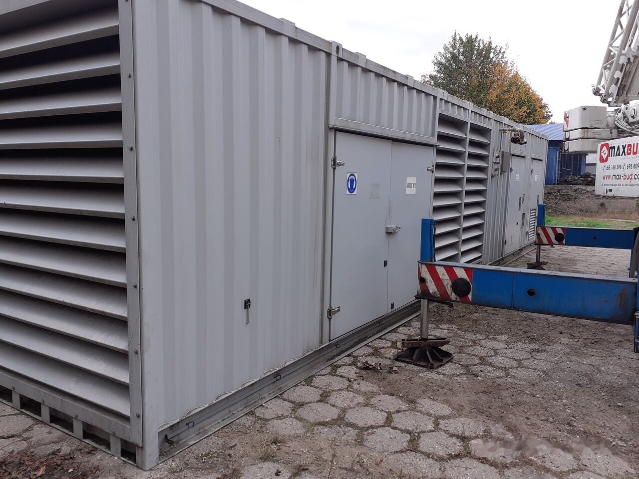 Új Áramfejlesztő MAN MAN Generator Set Stamford 640 KW 800 KVA Diesel, 2017 Model, 931 HP, 8000 kg, Low Hours, For Sale in Poland: 46 kép.