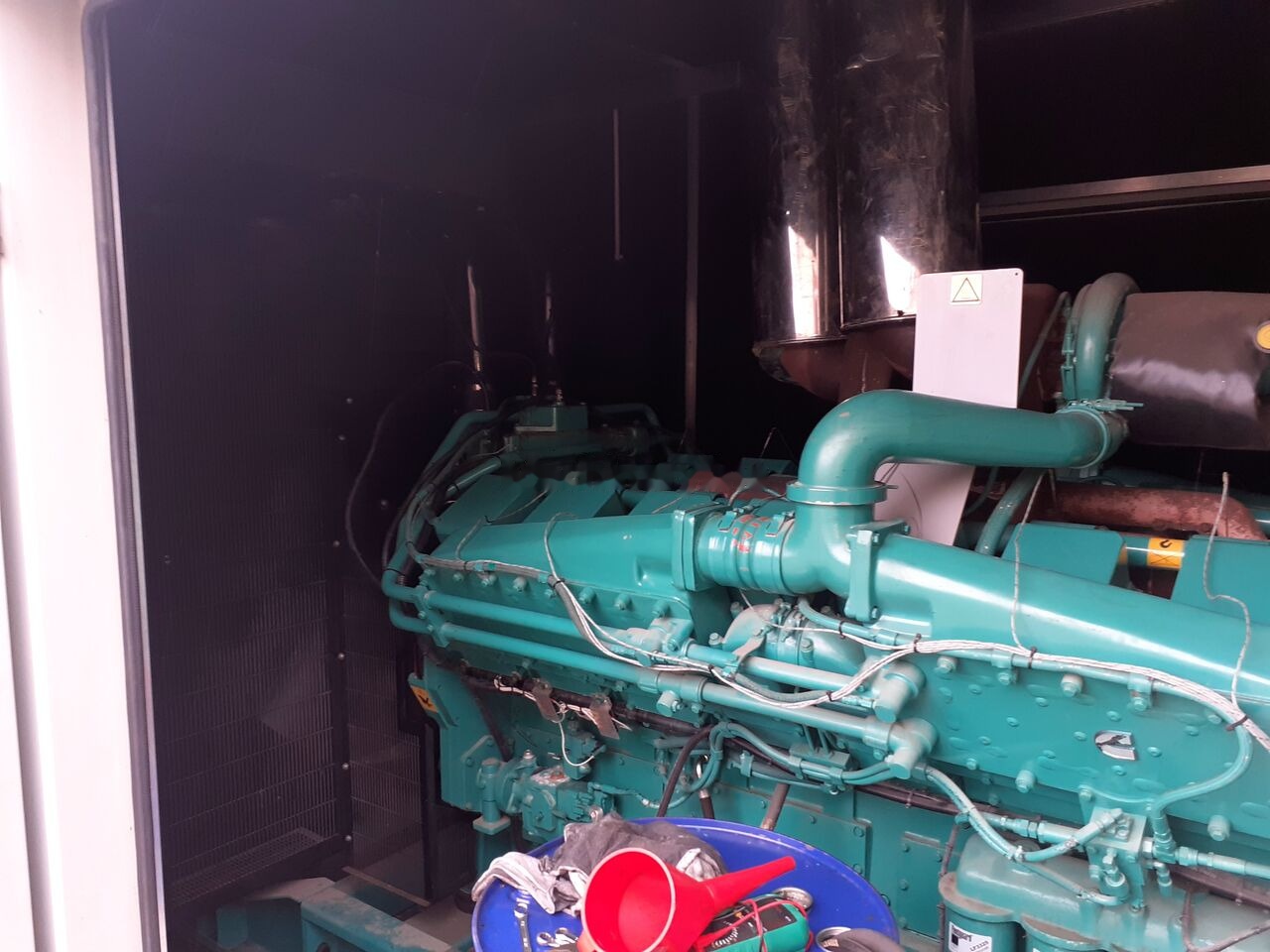 Új Áramfejlesztő MAN MAN Generator Set Stamford 640 KW 800 KVA Diesel, 2017 Model, 931 HP, 8000 kg, Low Hours, For Sale in Poland: 42 kép.