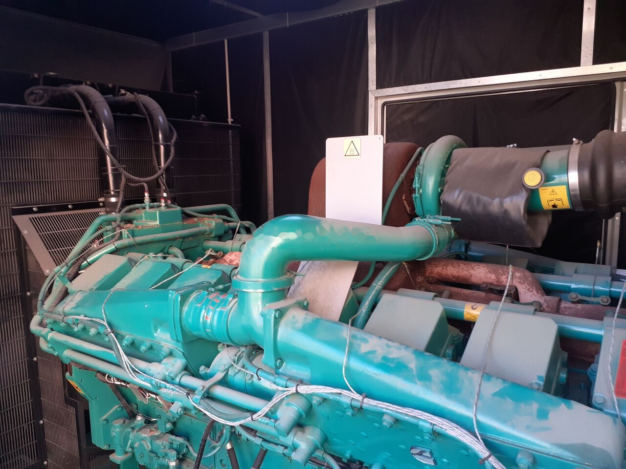 Új Áramfejlesztő MAN MAN Generator Set Stamford 640 KW 800 KVA Diesel, 2017 Model, 931 HP, 8000 kg, Low Hours, For Sale in Poland: 50 kép.