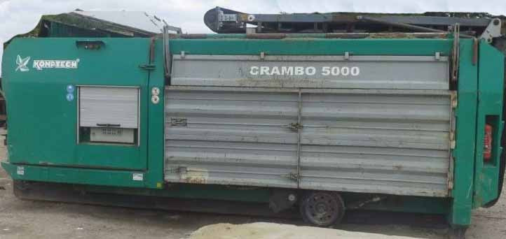 Komptech Crambo 5000 Hook – Shredder / Schredder - Ipari aprítógép: 1 kép. Komptech Crambo 5000 Hook – Shredder / Schredder - Ipari aprítógép: 1 kép.