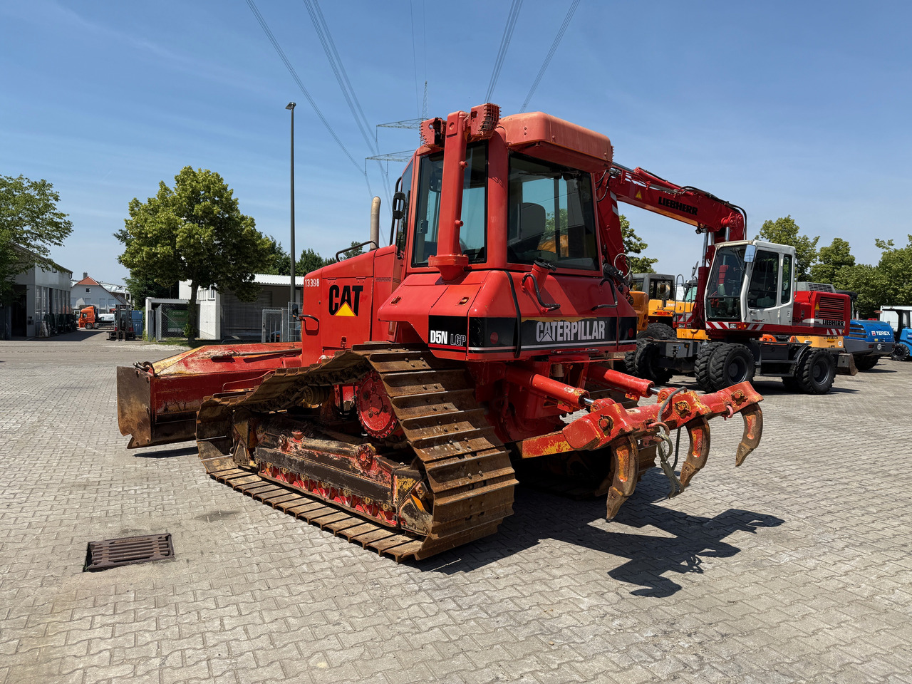Buldózer CATERPILLAR D5N FTC LGP Raupe mit 6-Wege + Heckaufreißer: 5 kép.