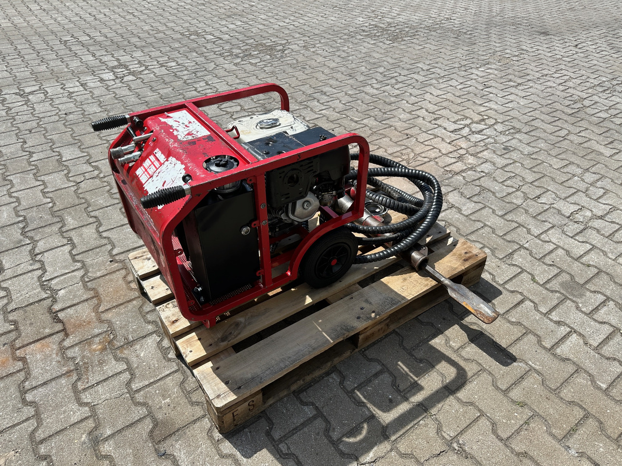 Hydraulikaggregat Hycon HPP09 mit Abbruchhammer - Építőipari berendezések: 5 kép. Hydraulikaggregat Hycon HPP09 mit Abbruchhammer - Építőipari berendezések: 5 kép.