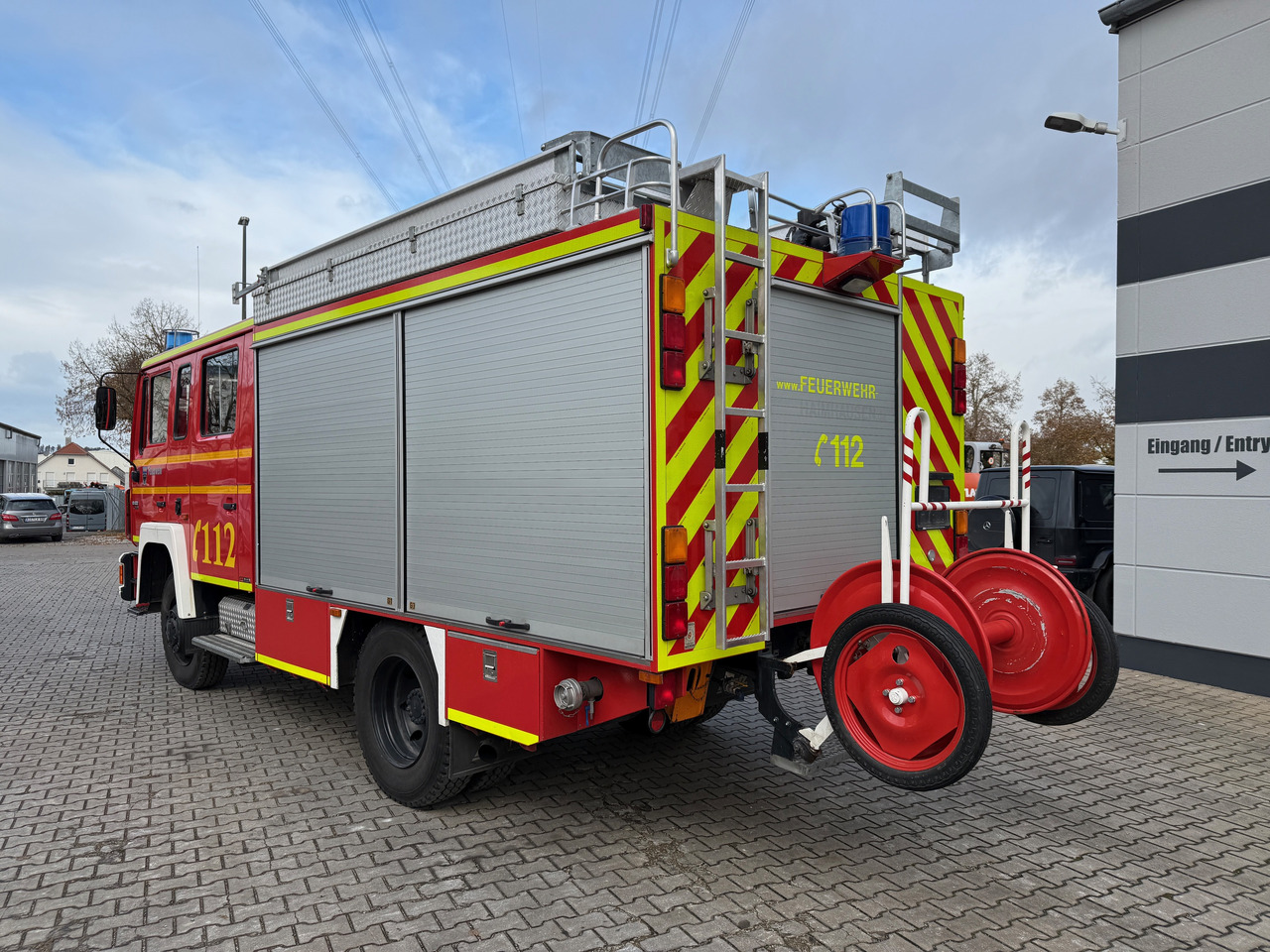 MAN 12.222 LF16 Feuerwehr-LKW - Tűzoltóautó: 5 kép. MAN 12.222 LF16 Feuerwehr-LKW - Tűzoltóautó: 5 kép.