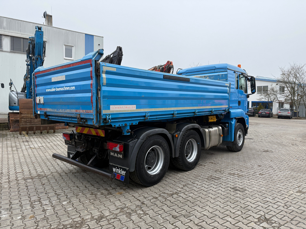 MAN TGS 26.480 3-Seiten-Kipper Retarder Klima - Billenőplatós teherautó: 4 kép. MAN TGS 26.480 3-Seiten-Kipper Retarder Klima - Billenőplatós teherautó: 4 kép.