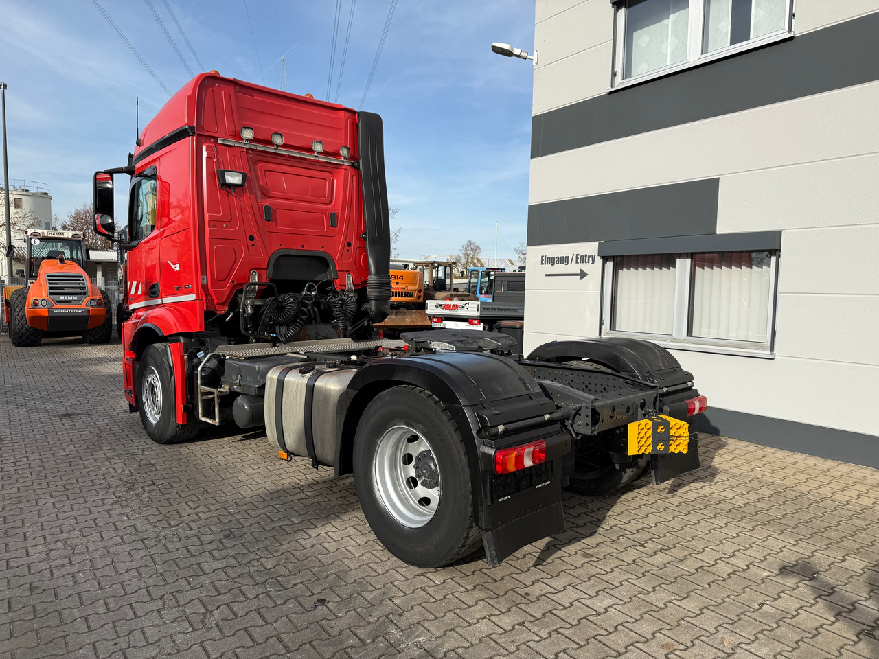 Mercedes-Benz 1845 Actros SZM Klima Retarder Nebenantrieb - Nyergesvontató: 5 kép. Mercedes-Benz 1845 Actros SZM Klima Retarder Nebenantrieb - Nyergesvontató: 5 kép.
