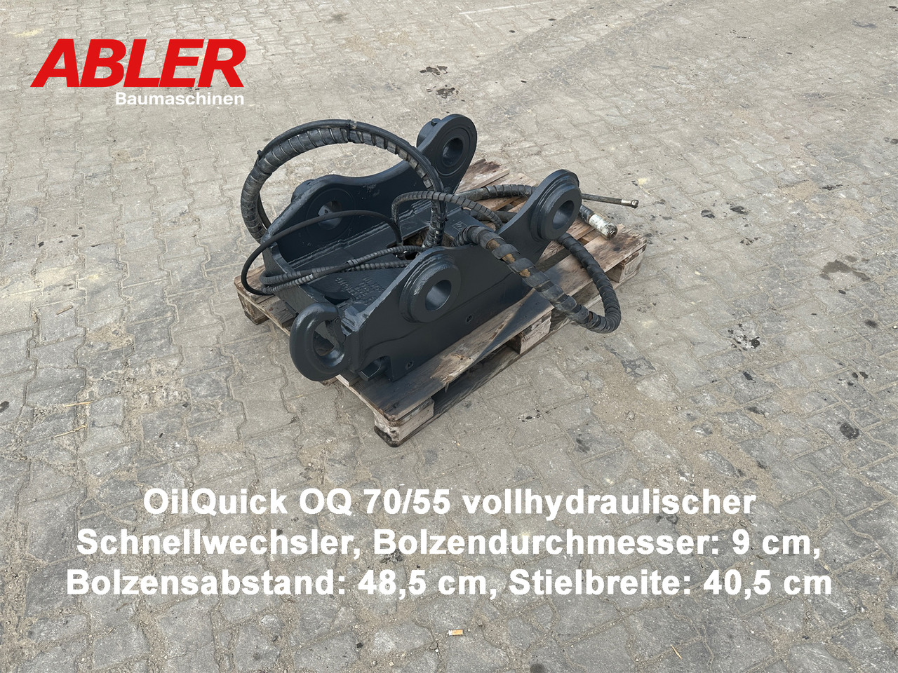 Oilquick OQ 65 vollhydraulischer Schnellwechsler - Gyorscsatlakozó: 1 kép. Oilquick OQ 65 vollhydraulischer Schnellwechsler - Gyorscsatlakozó: 1 kép.