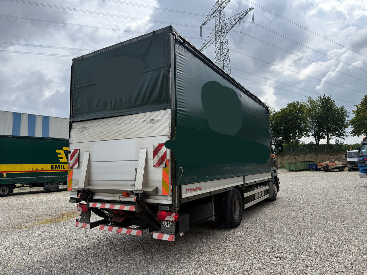 Scania R450 Gardine+Bordwand+Edscha AHK LBW - Ponyvás teherautó: 4 kép. Scania R450 Gardine+Bordwand+Edscha AHK LBW - Ponyvás teherautó: 4 kép.