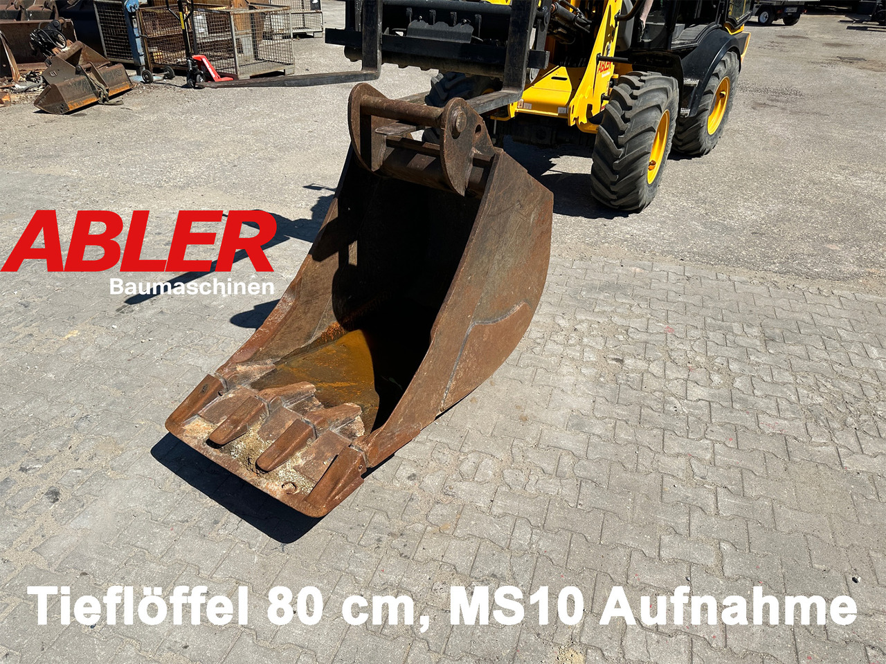 Tieflöffel 80 cm MS 10 - Kotró kanál: 1 kép. Tieflöffel 80 cm MS 10 - Kotró kanál: 1 kép.