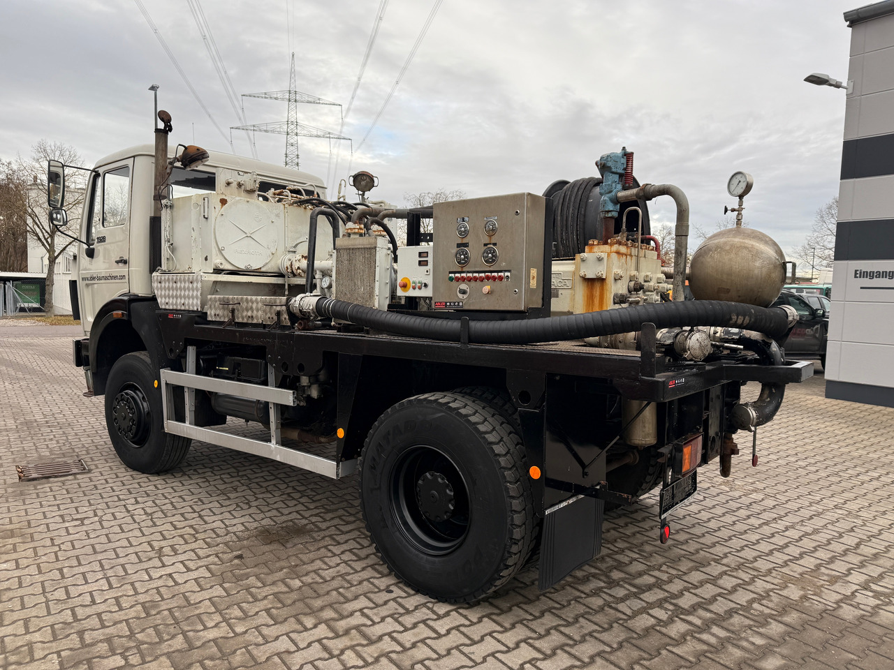 MErcedes-Benz 1928 NG V8 4x4 Uraca Hochdruckpumpe KD412 - Többcélú/ Speciális jármű, Teherautó: 5 kép. MErcedes-Benz 1928 NG V8 4x4 Uraca Hochdruckpumpe KD412 - Többcélú/ Speciális jármű, Teherautó: 5 kép.