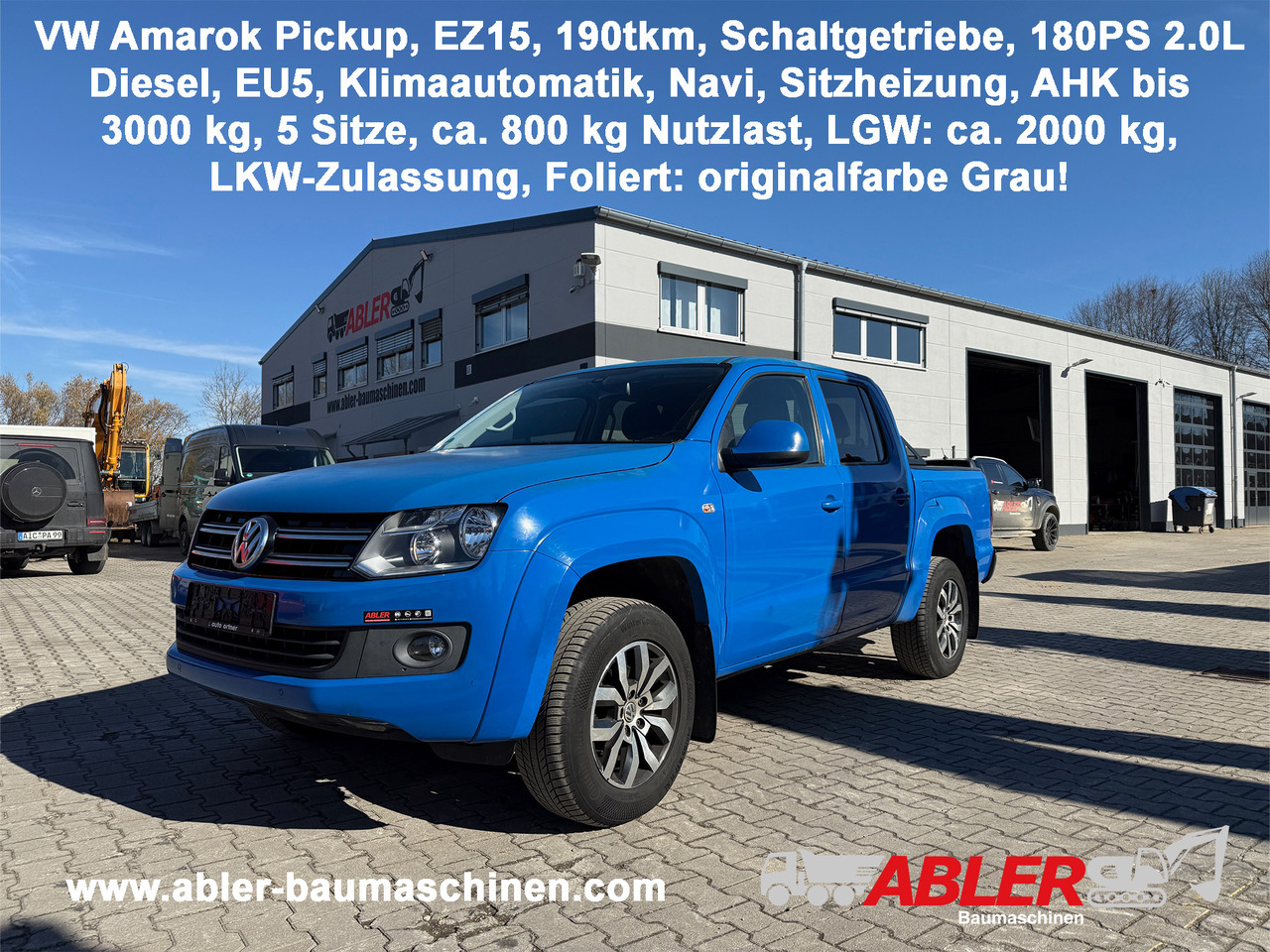 VW Amarok Klima Navi LKW - Pickup: 1 kép. VW Amarok Klima Navi LKW - Pickup: 1 kép.