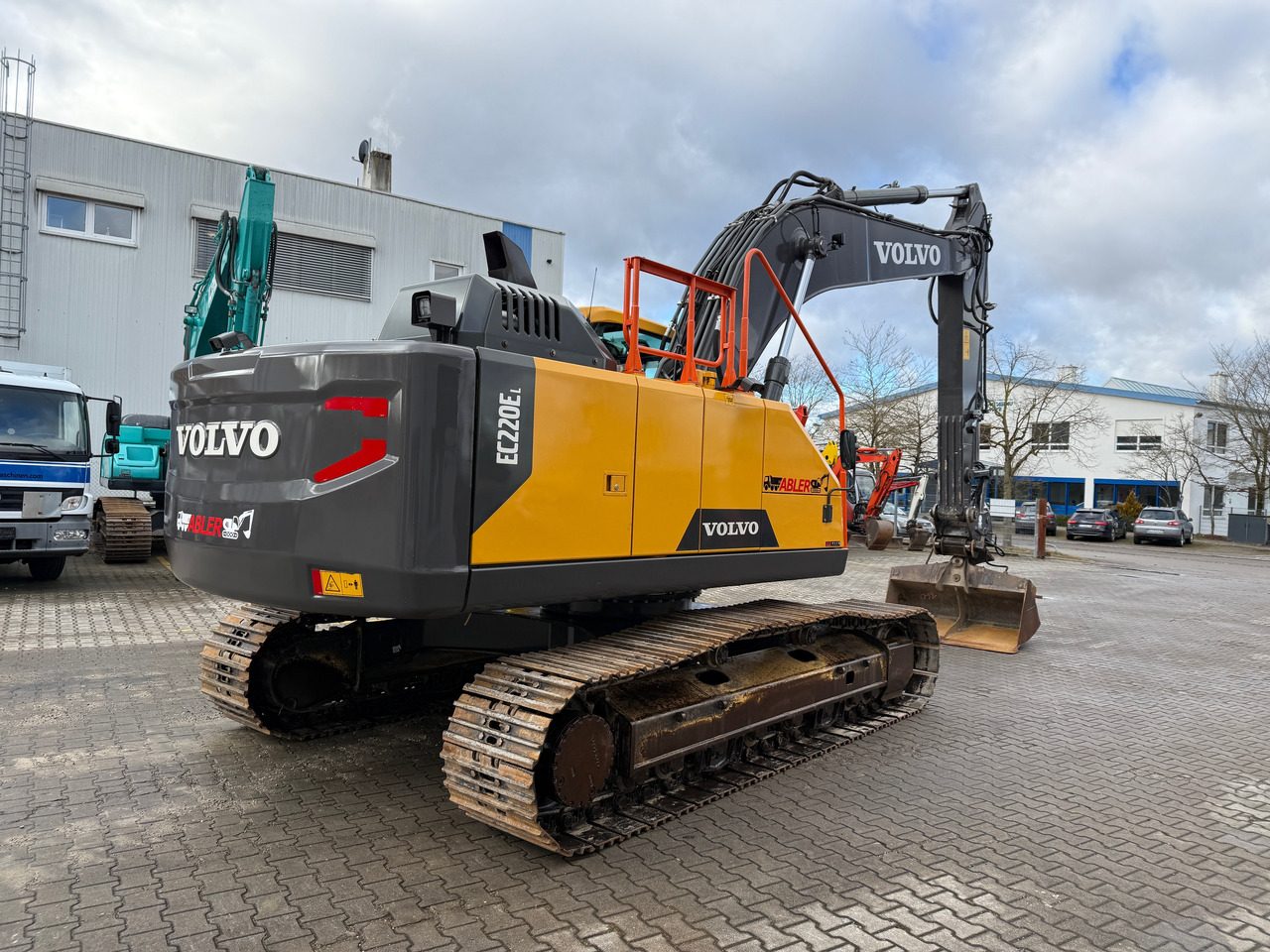 Volvo EC220 EL Kettenbagger Klima 180 Grad LED TOP! - Lánctalpas kotró: 4 kép. Volvo EC220 EL Kettenbagger Klima 180 Grad LED TOP! - Lánctalpas kotró: 4 kép.