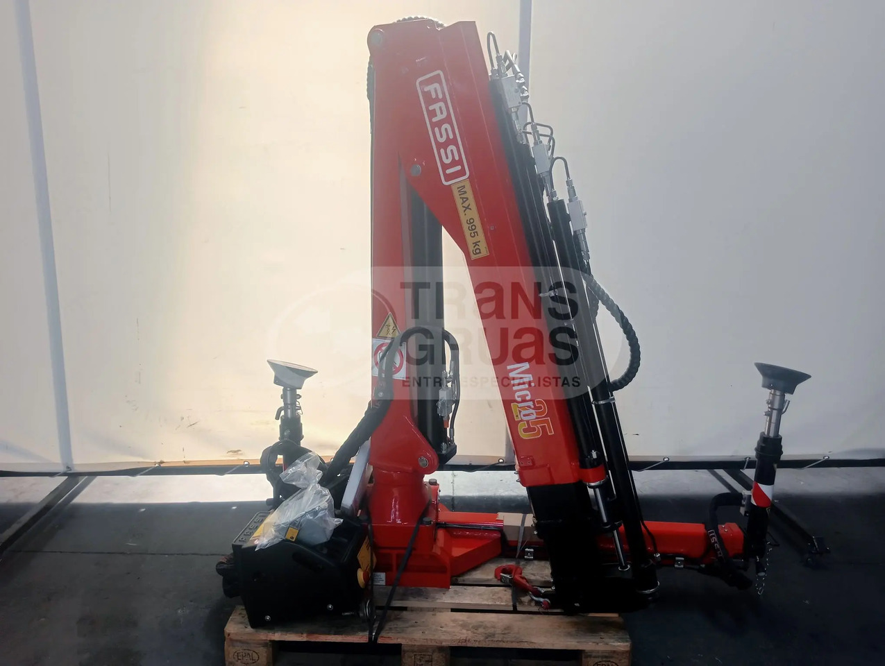 Grúa hidráulica Fassi micro M25A.13 Seminueva - Rakodódaru: 4 kép. Grúa hidráulica Fassi micro M25A.13 Seminueva - Rakodódaru: 4 kép.
