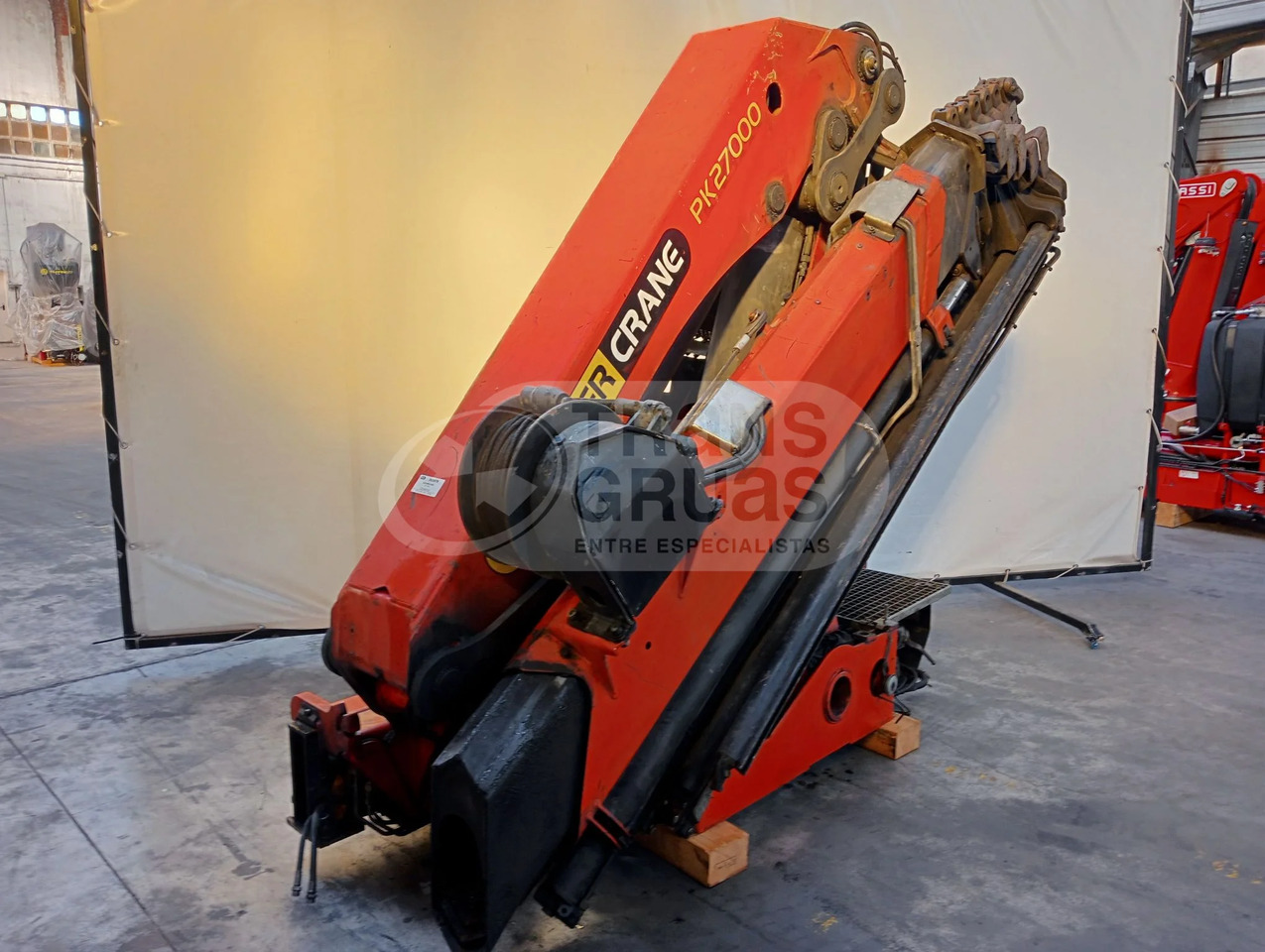 Grúa hidráulica Palfinger PK 27000 - Rakodódaru: 4 kép. Grúa hidráulica Palfinger PK 27000 - Rakodódaru: 4 kép.