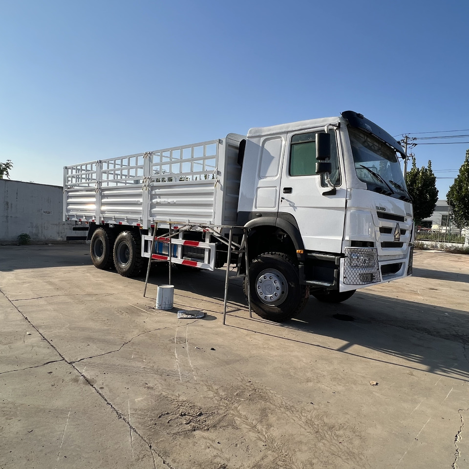Platós teherautó Sinotruk HOWO 371 6*4 Fence truck: 8 kép.