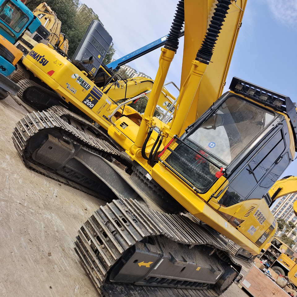 Lánctalpas kotró KOMATSU PC 350: 8 kép.