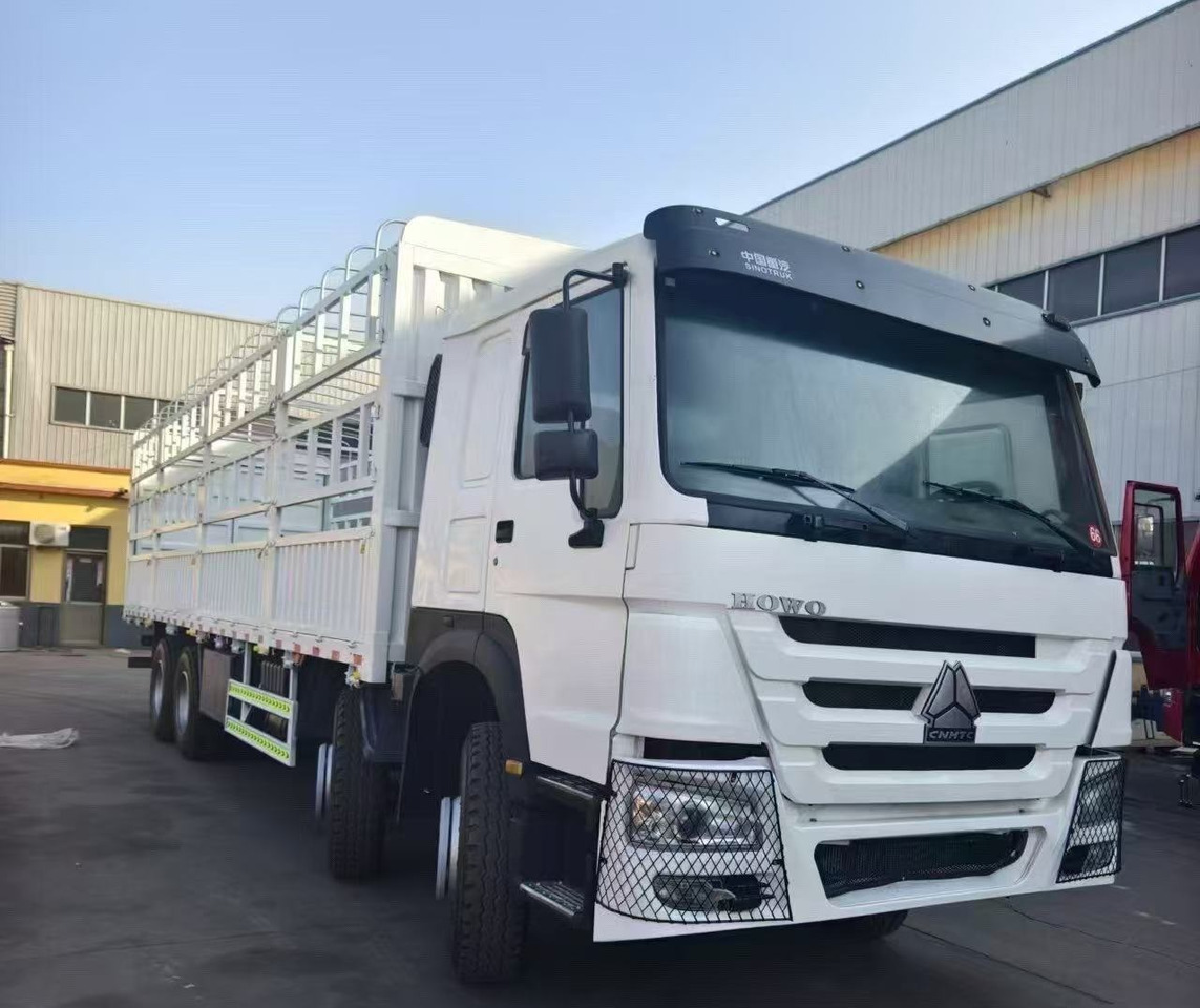 Billenőplatós teherautó SINOTRUK HOWO 8*4 WITH FENCE: 6 kép.