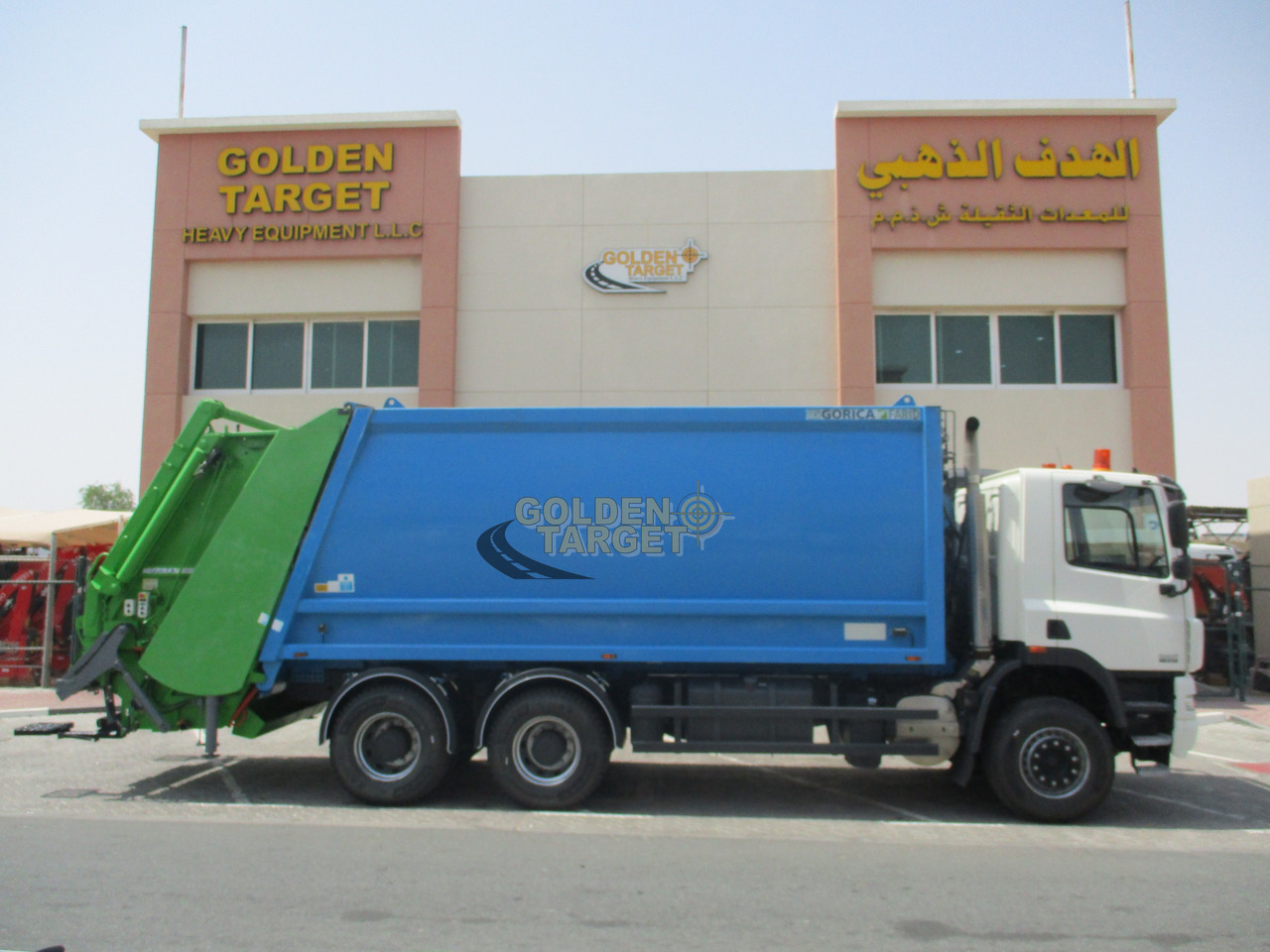 DAF CF 85.410 6x4 Garbage Truck - Szemetesautó: 5 kép. DAF CF 85.410 6x4 Garbage Truck - Szemetesautó: 5 kép.