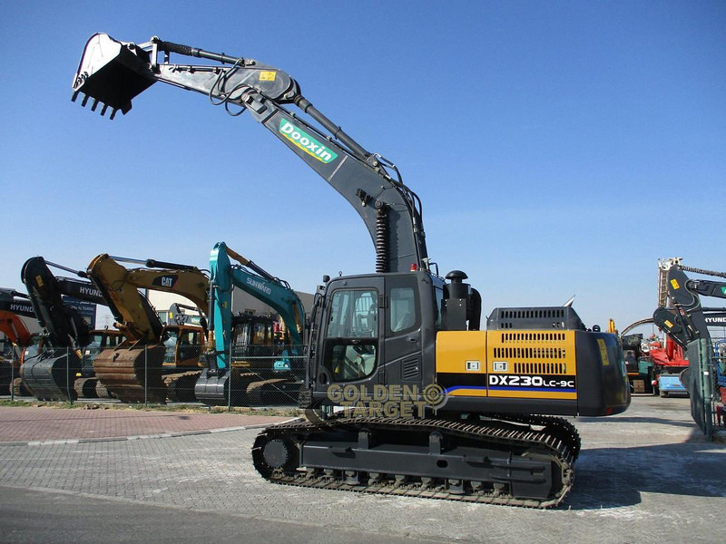 Új Kotrógép Dooxin DX230PC-9 Hydraulic Excavator: 7 kép. Új Kotrógép Dooxin DX230PC-9 Hydraulic Excavator: 7 kép.