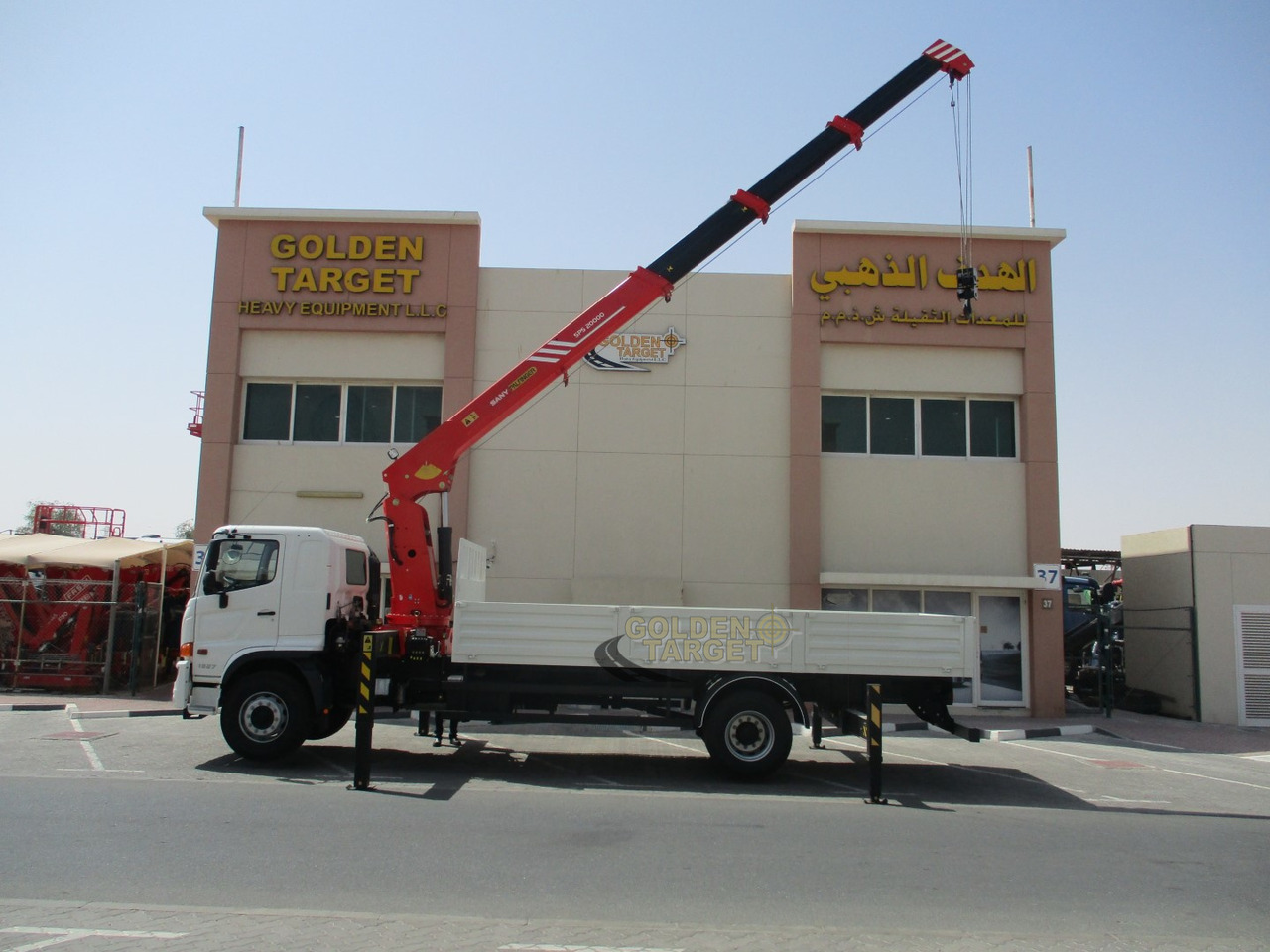 Új Darus autó HINO 500 1927 4x2 SANY PALFINGER SPS20000 Crane: 8 kép.