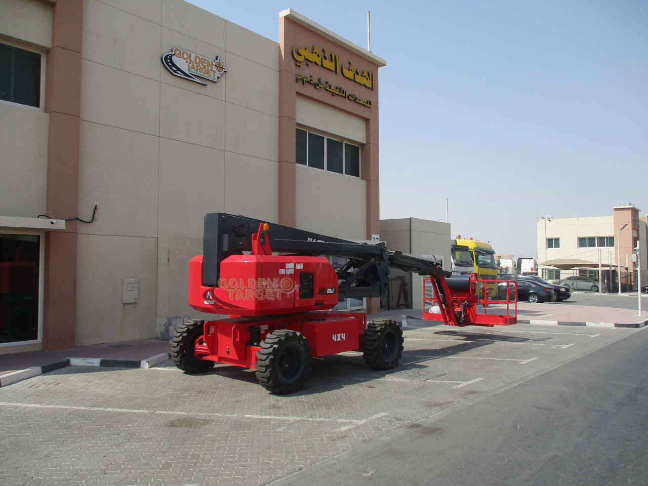 Hered HA21JE Electric Articulating Boom Lift - Személyemelő: 3 kép. Hered HA21JE Electric Articulating Boom Lift - Személyemelő: 3 kép.