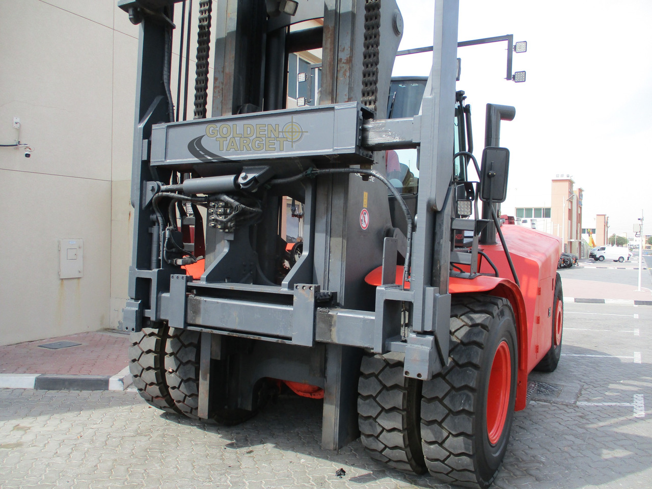 Konténer targoncá Linde H220 Container Handler: 10 kép.