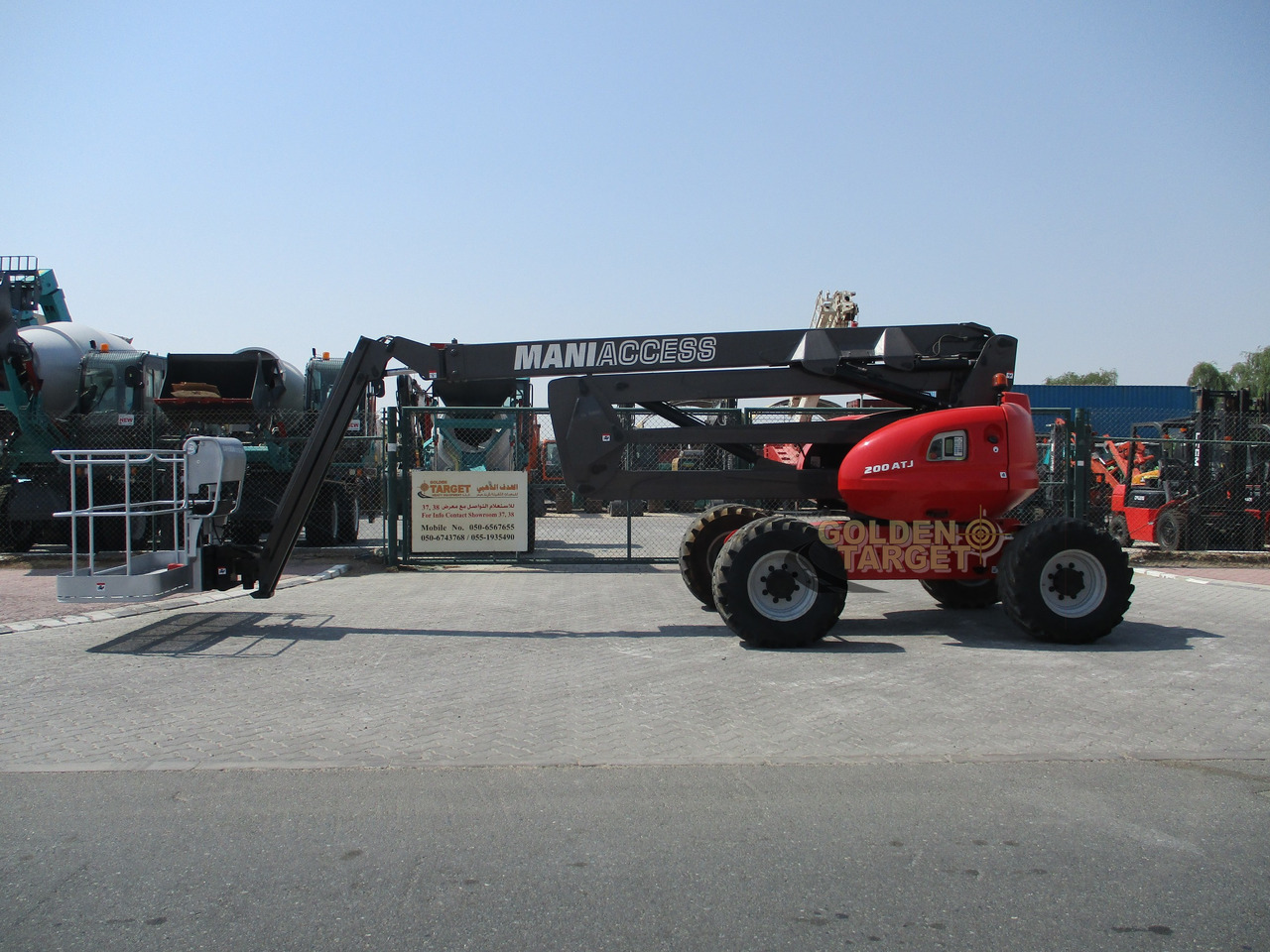MANITOU 200 ATJ 4x4 Articulated Boom Lift - Személyemelő: 5 kép. MANITOU 200 ATJ 4x4 Articulated Boom Lift - Személyemelő: 5 kép.