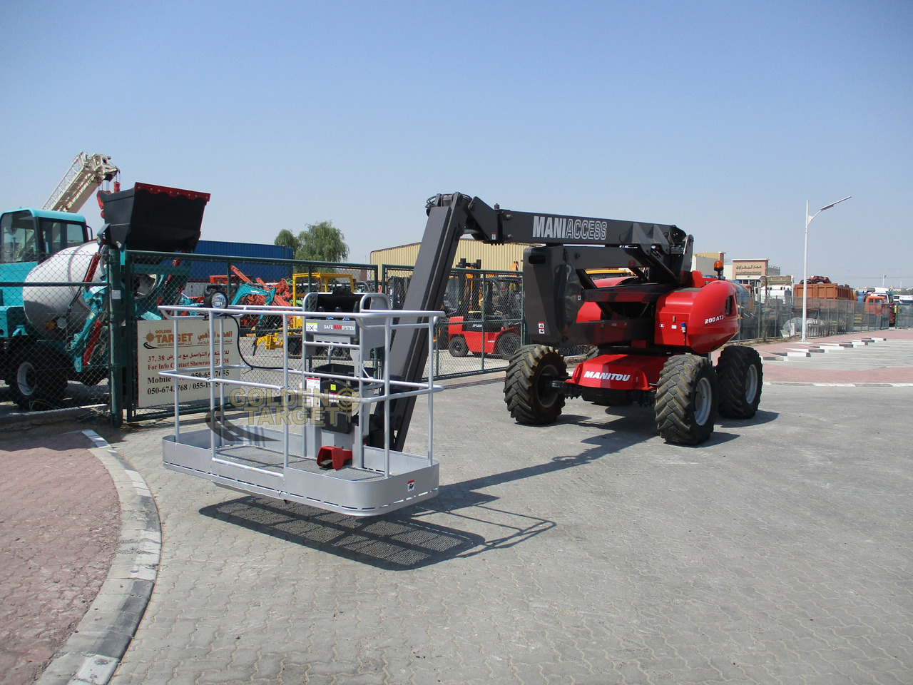 MANITOU 200 ATJ 4x4 Articulated Boom Lift - Személyemelő: 2 kép. MANITOU 200 ATJ 4x4 Articulated Boom Lift - Személyemelő: 2 kép.