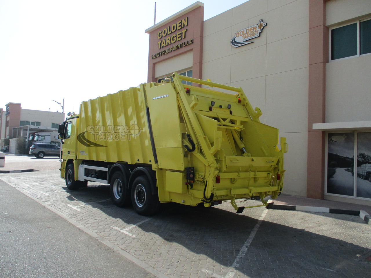 Mercedes-Benz Actros 2632 Garbage Truck - Szemetesautó: 4 kép. Mercedes-Benz Actros 2632 Garbage Truck - Szemetesautó: 4 kép.