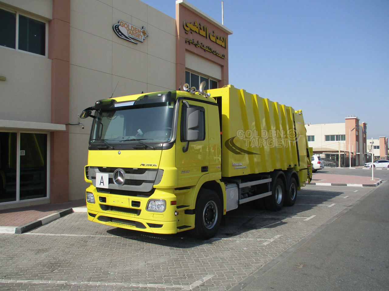 Mercedes-Benz Actros 2632 Garbage Truck - Szemetesautó: 2 kép. Mercedes-Benz Actros 2632 Garbage Truck - Szemetesautó: 2 kép.