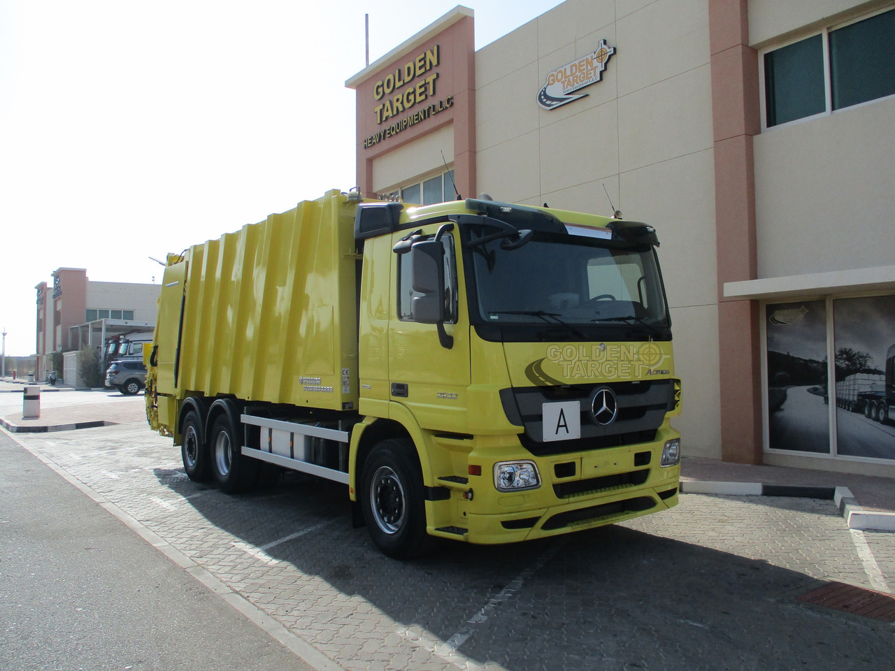 Mercedes-Benz Actros 2632 Garbage Truck - Szemetesautó: 1 kép. Mercedes-Benz Actros 2632 Garbage Truck - Szemetesautó: 1 kép.